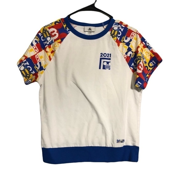 Walt Disney World raglan sweatshirt mickey minnie pluto donald shirt 50 years - Picture 1 of 8